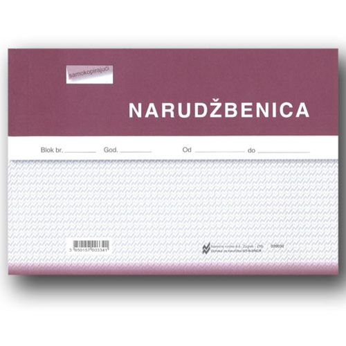 II-3/NCR NARUDŽBENICA; Blok 3 x 50 listova, 21 x 14,8 cm slika 1