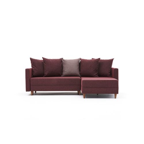 Atelier Del Sofa Aydam Right - Bordo Crveni Ugao Sofa-Krevet slika 5