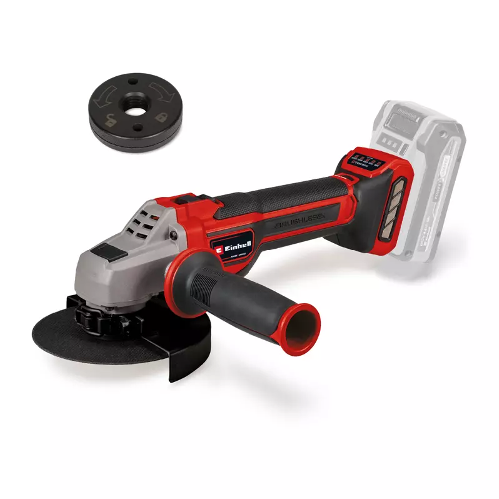 Einhell PXC aku kutna brusilica TP-AG 18/125 CE Q slika 1