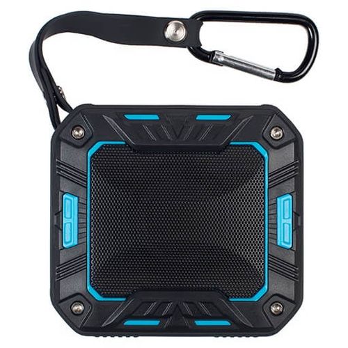 Zvucnik - Bluetooth Speaker Waterproof - Black with Blue - Square 5 Watts slika 6
