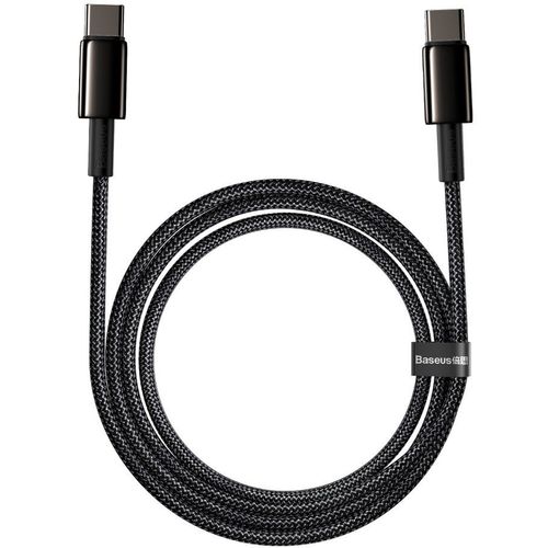 Baseus USB tip C - USB kabel tipa C Power Delivery Quick Charge 100 W 5 A 2 m crni slika 2