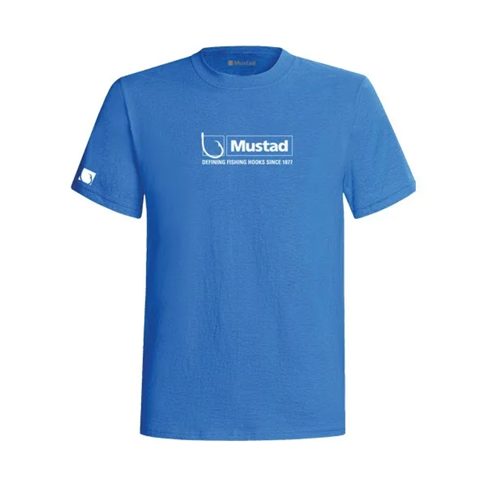 Mustad majica MCTEE03 T-Shirt Blue #M slika 1