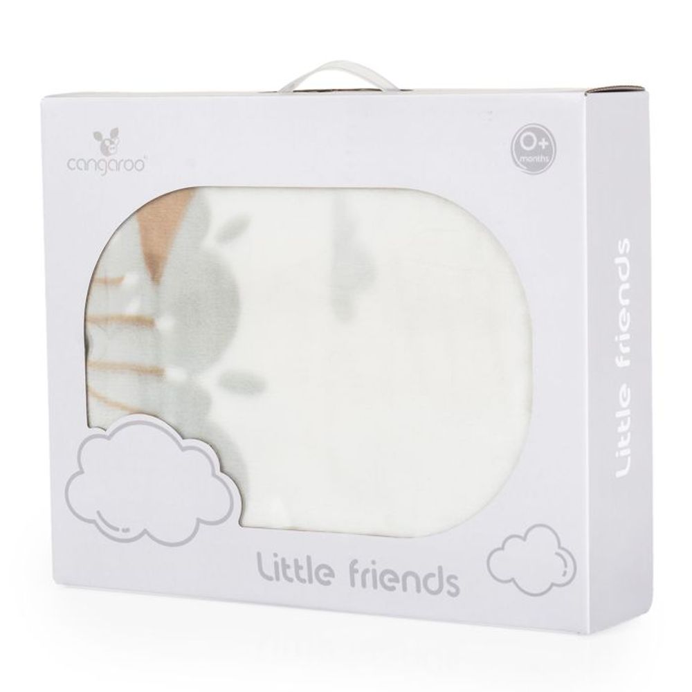 Cangaroo Dekica za bebe Little Friends, Siva slika 4