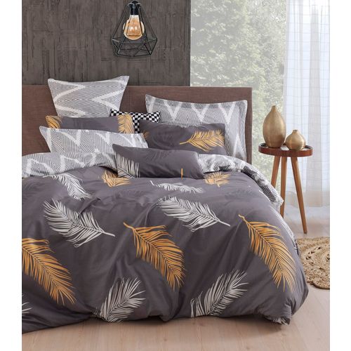 Olivia - Gold, Grey vPoly Gold
Grey Double Quilt Cover Set slika 1
