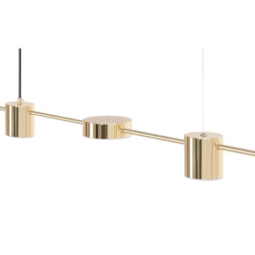 TOOLIGHT APP929-5CP GOLD LED viseća stropna svjetiljka slika 8