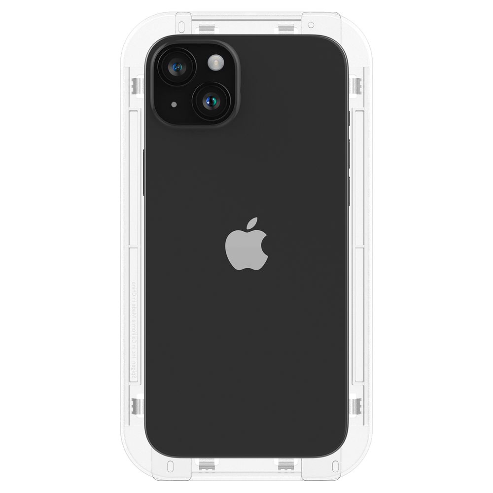 Spigen Glass tR EZ Fit 2 Pack, transparency - iPhone 16/15 slika 6
