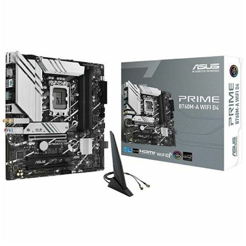 Asus matična ploča Prime 1700 B760M-A WIFI D4 slika 1