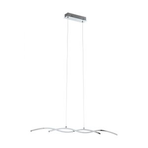 Eglo Lasana 2 visilica/2, led, 2x9w, d 875, alu/hrom-bela 