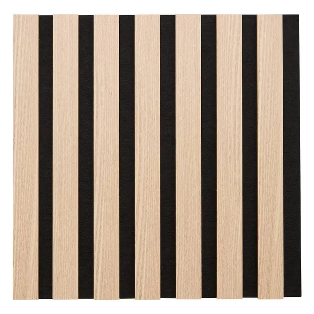 Atmosphera dekorativni zidni panel set 3/1 colva 30x30 cm light wood, mdf slika 1