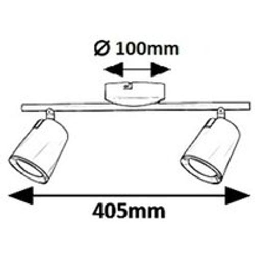 Rabalux Solange, spot, LED 12W, bela slika 3