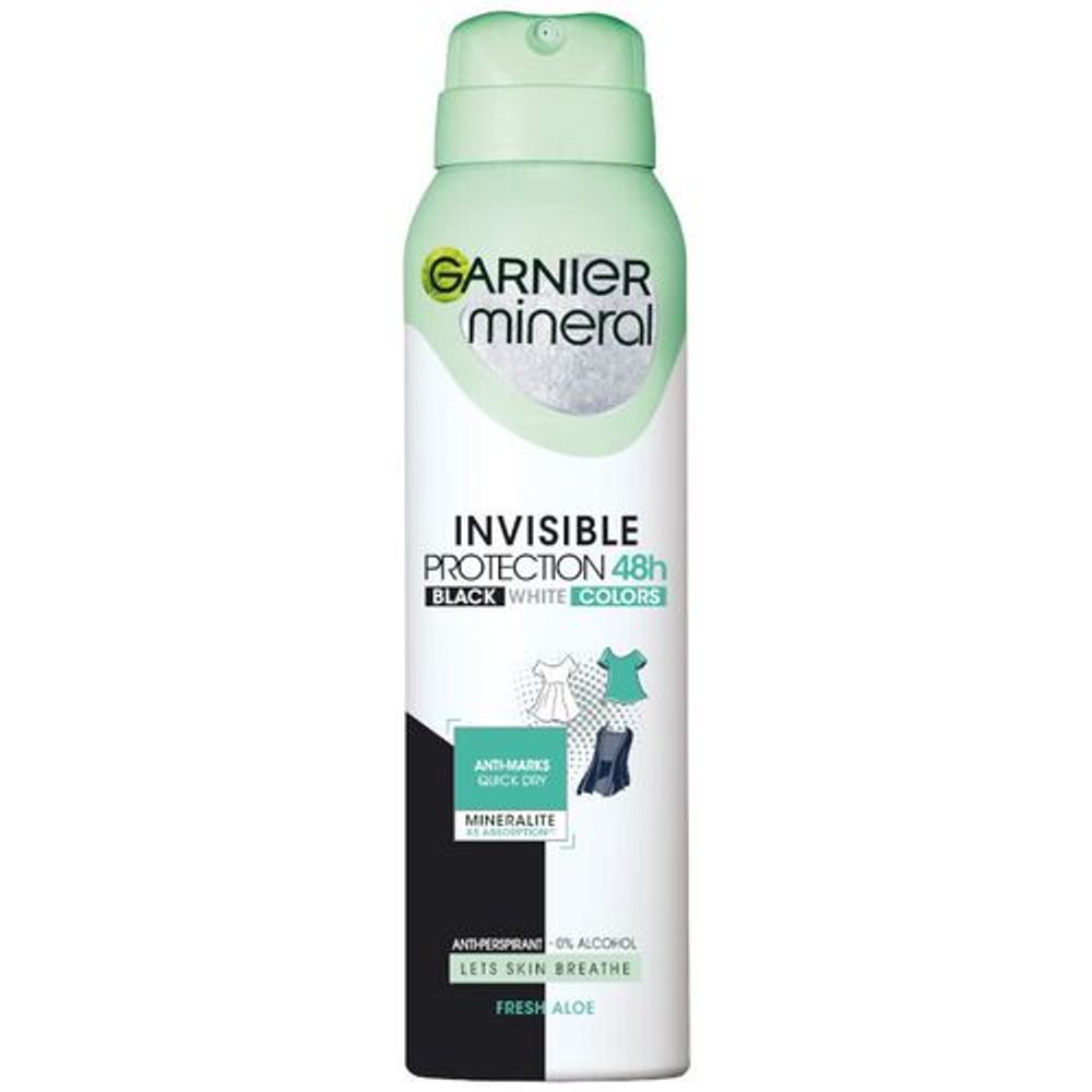 Garnier Mineral Invisible Protection 48h Dezodorans u spreju Fresh Aloe 150ml slika 1