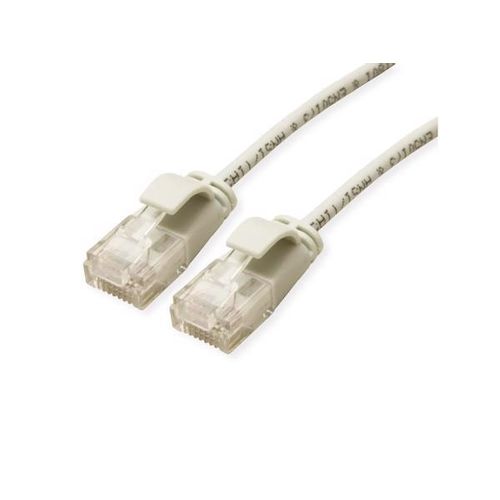 Secomp Roline UTP Data Center PatchCord 6A Slim LSOH sivi 0.5m slika 1