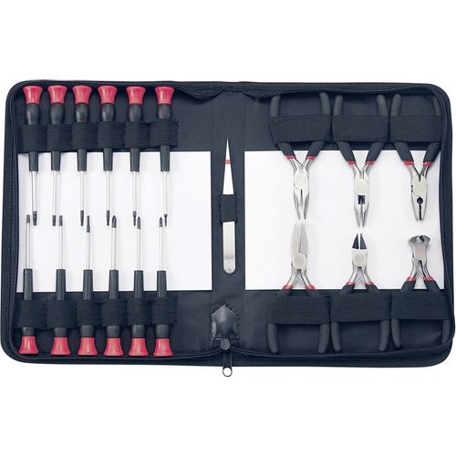 Basetech  814583 električar set alata u torbi 19-dijelni slika 3