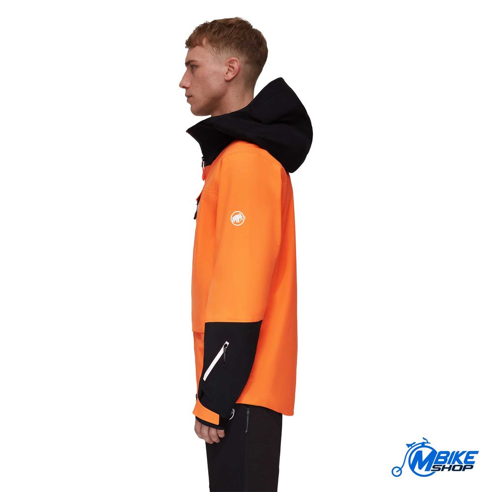Mammut Muška jakna za skijanje Haldigrat Air HS Tangerine/Black slika 4