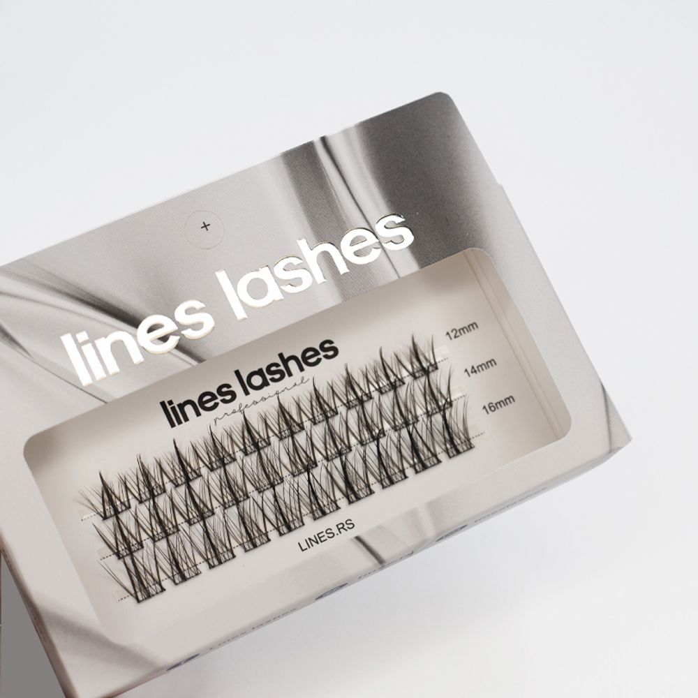 LINES Parcijalne trepavice - Set od 30 snopića slika 3