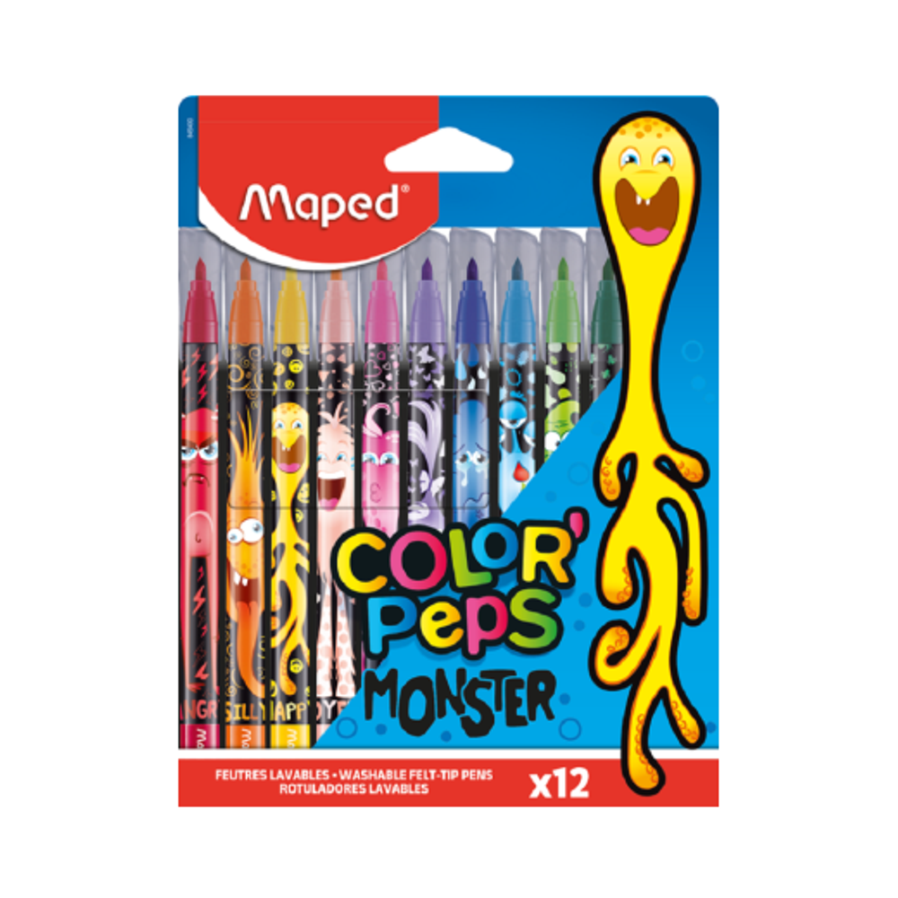 Maped Flomasteri Monster 12/1 slika 1