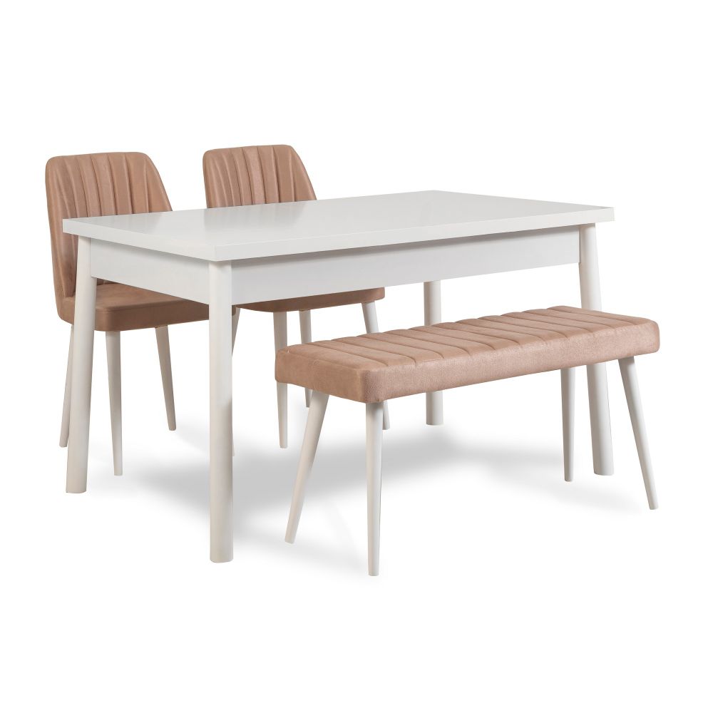 Costa White-Stone Set Stola i Stolica (4 Komada) slika 2