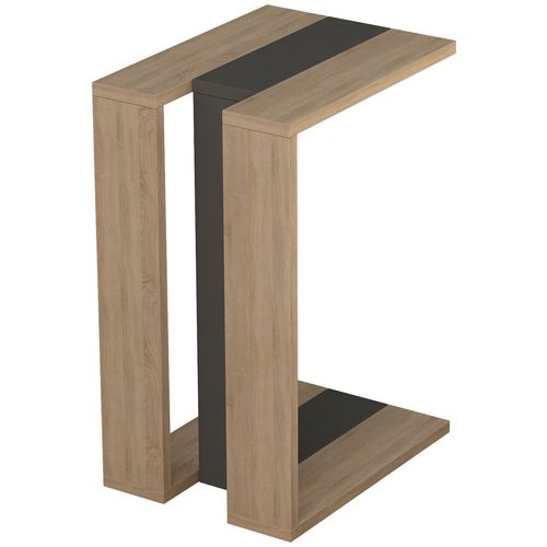 Woody Fashion Pomoćni stol, hrast Antracit, Muju - Oak, Anthracite, Oak slika 2