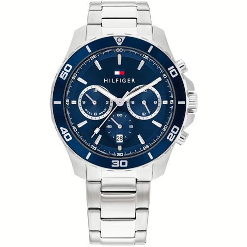 Muški Ručni Sat Tommy Hilfiger 1692183 - Srebrna slika 1