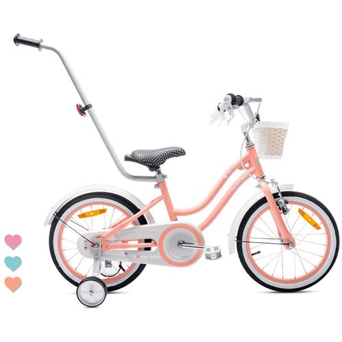 Dječji bicikl guralica Heart 16" boja breskve slika 7