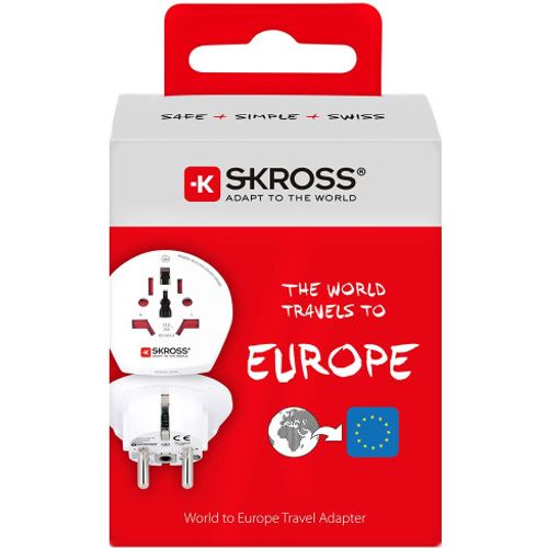 Travel adapter SKR1500211E univerzalni Svetski na Evropski 13A slika 5