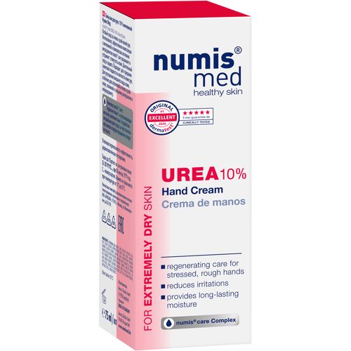 Numis med krema za ruke urea 10% 75ml slika 2