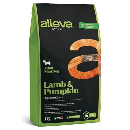 Alleva Natural Dog Adult Lamb &amp; Pumpkin Mini 12 kg slika 1