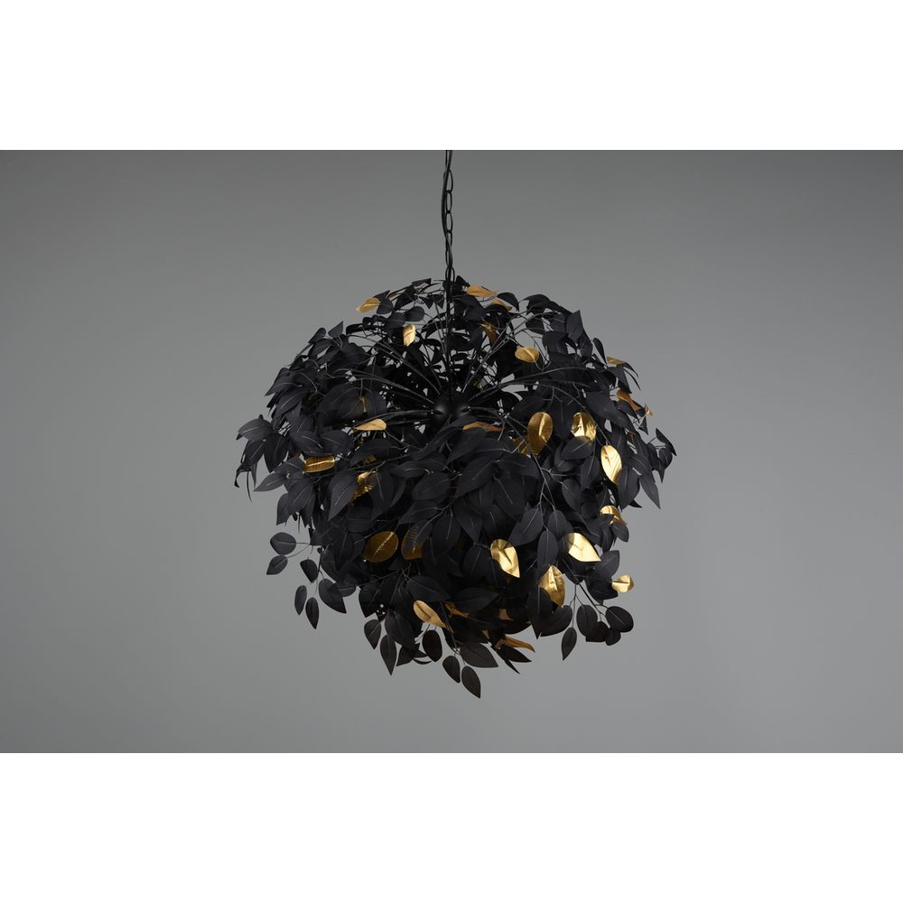 LEAVY visilica BLACK-MAT-GOLD 4XE-14 slika 7