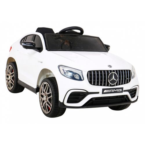 Licencirani auto na akumultor Mercedes Benz GLC63S 4x4 - bijeli slika 11