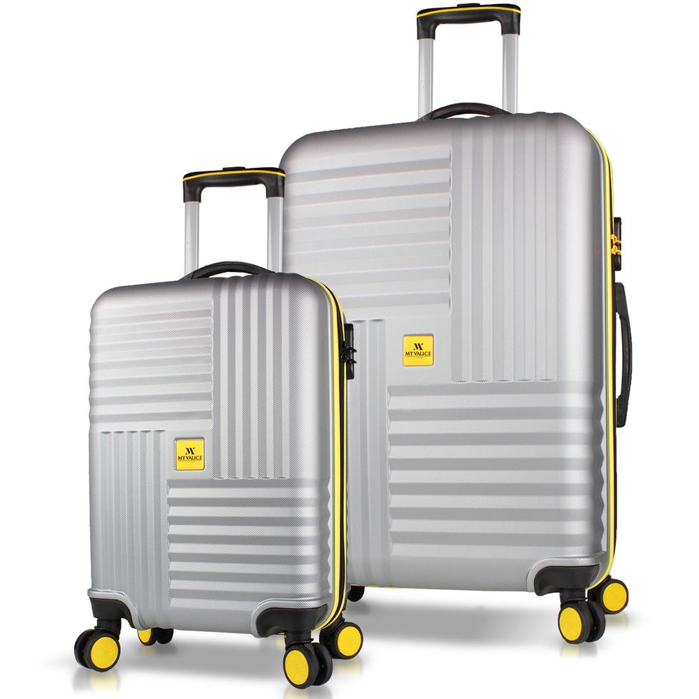 Set Kofera 8296 Sivi (2 Komada) slika 1