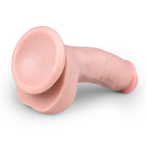 Dildo Easytoys, kožni - 15 cm slika 5