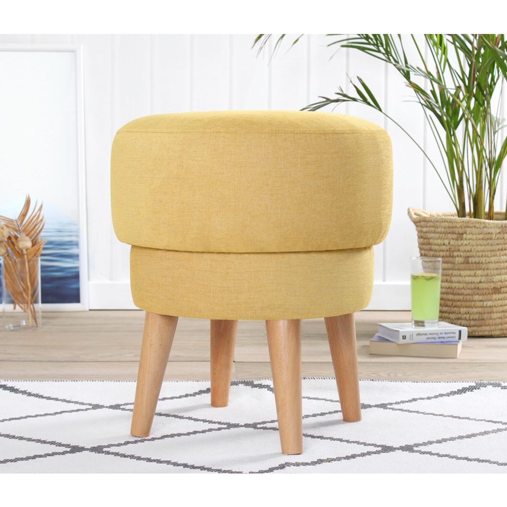 Veccio - Žuti Pouffe od Lina slika 1