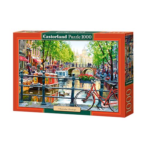 Puzzle Pejzaž Amsterdama slika 1