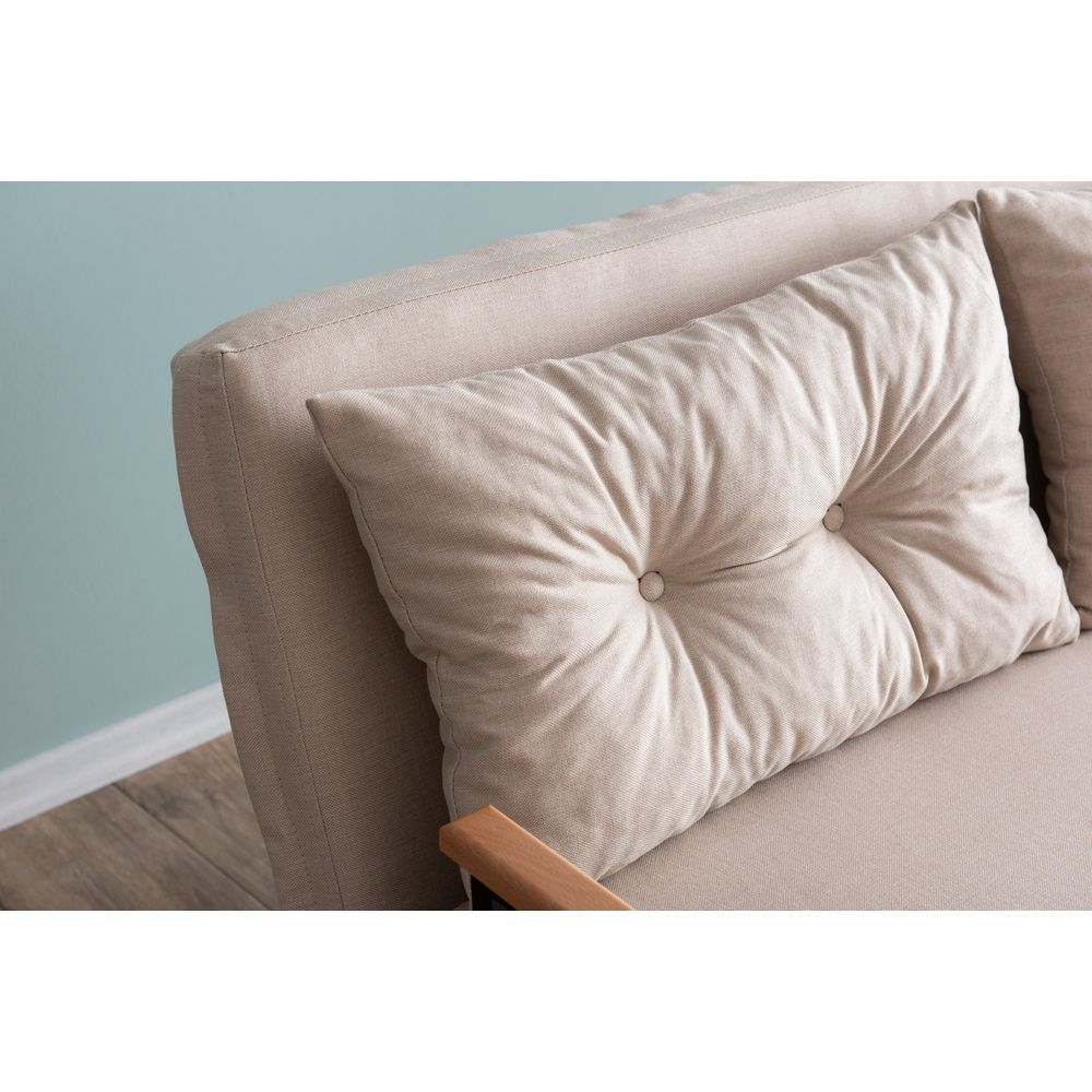 Dvosjed Sofa na Razvlačenje Sando v2 - boja: krem slika 3