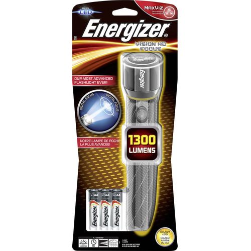 Energizer Vision HD Metal 6 AA LED džepna svjetiljka veliki raspon baterijski pogon 1500 lm 15 h 479 g slika 1