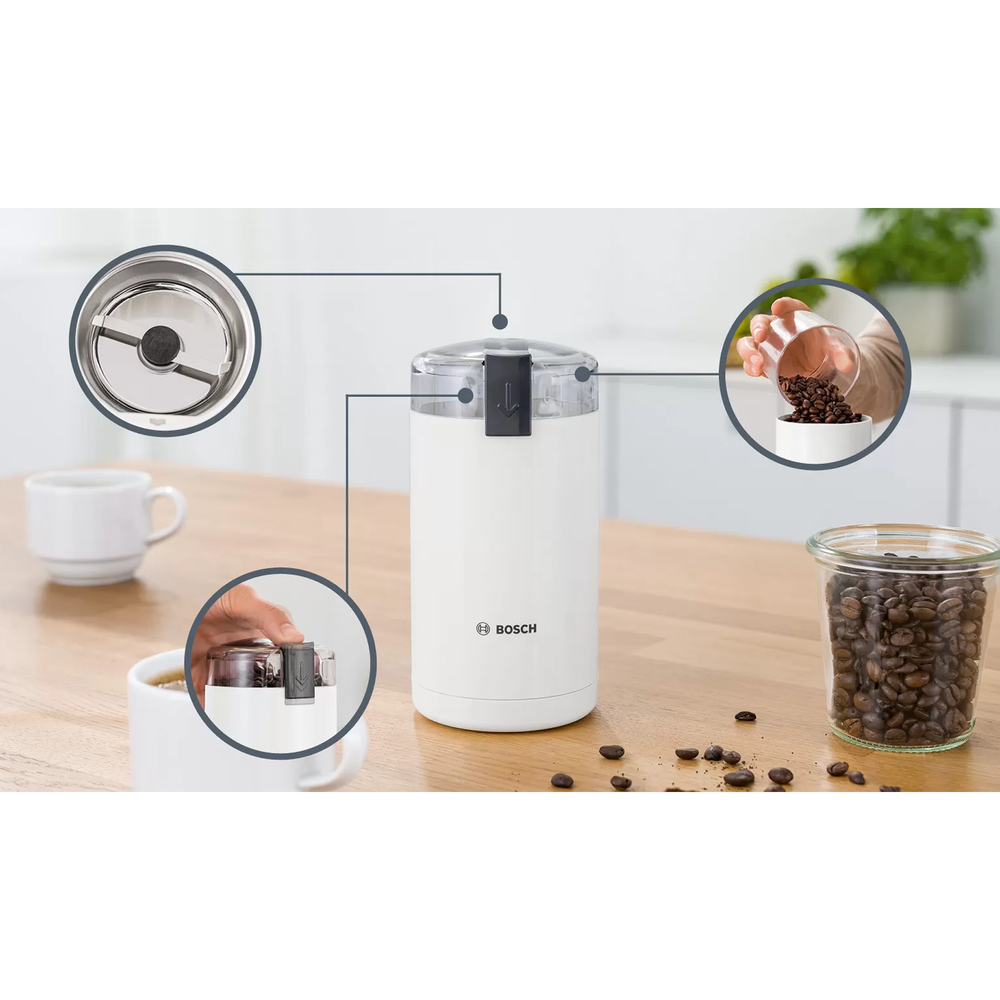 Bosch Mlin za kavu TSM6A011W / 180 W  slika 3