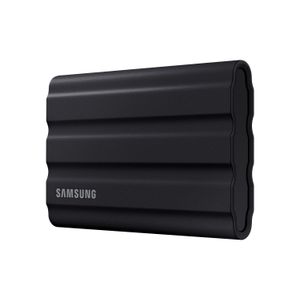 Samsung MU-PE4T0S/EU Portable SSD 4TB, T7 SHIELD, USB 3.2 Gen.2 (10Gbps), Rugged, [Sequential Read/Write: Up to 1,050MB/sec /Up to 1,000 MB/sec], Black