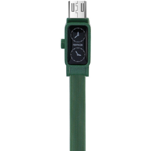 Data kabl REMAX Watch RC-113m micro USB zeleni 1m slika 1