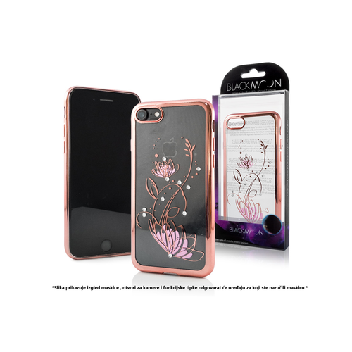 Maskica za Samsung Galaxy J6 plus 2018 - pink-zlatna slika 1