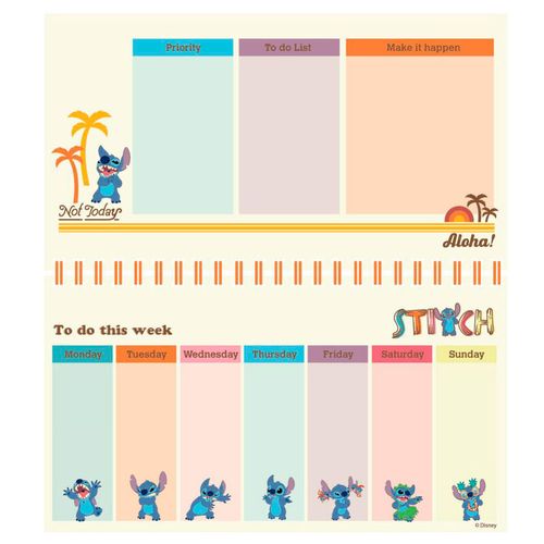 Disney Stitch Tjedni Planer slika 1