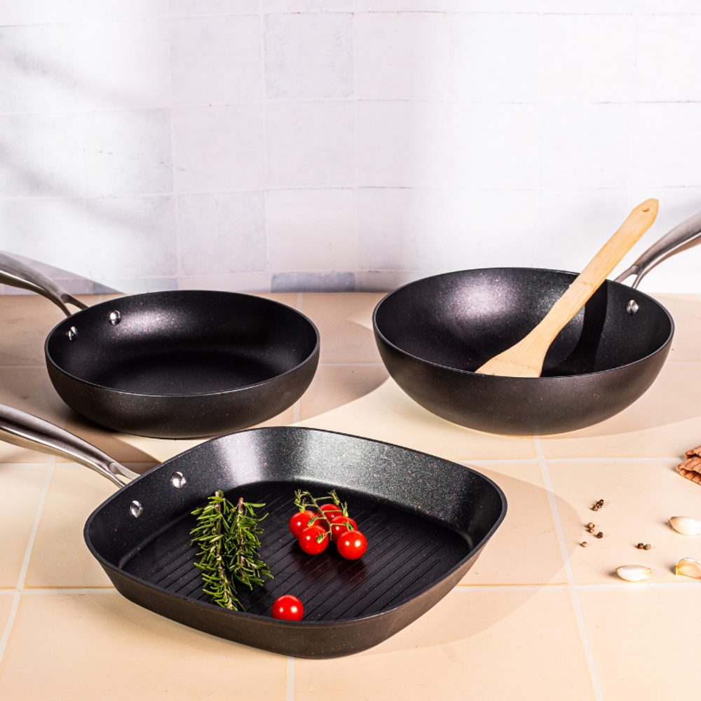 Metalac wok tava 26 cm, linija IGNIS slika 5