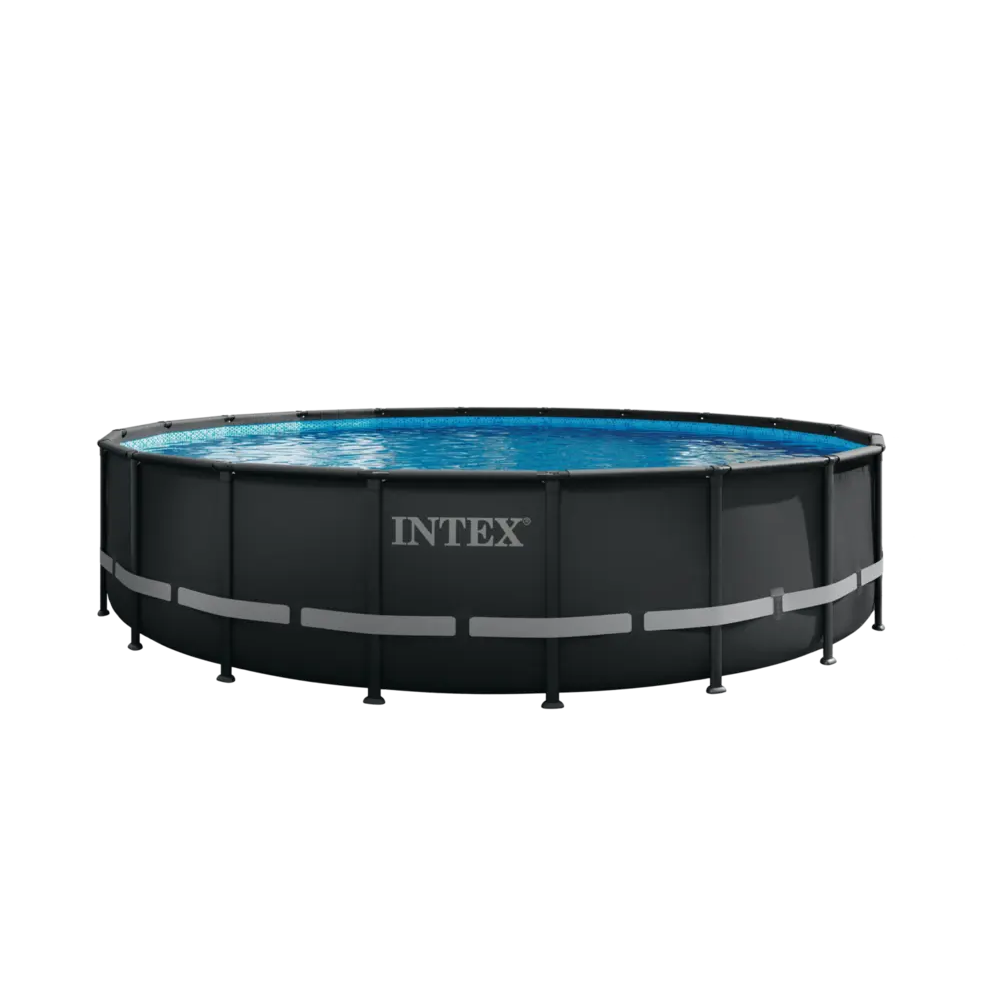 Intex bazen sa metalnom konstrukcijom 610 x 122 cm Ultra XTR Frame, tamno siva  - 26334NP slika 1