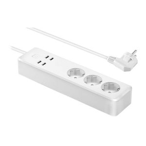 MOYE VOLTAIC SMART POWER STRIP 3 EU PLUGS + 4 USB PLUGS 3680W 16A