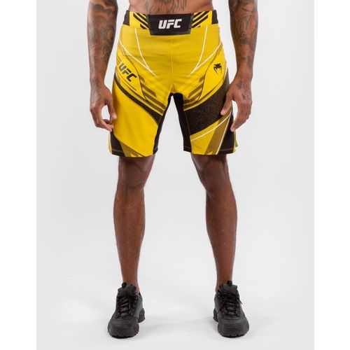 Venum UFC Authentic Fight Night Muški Šorc Dugi Žuti - XL slika 1