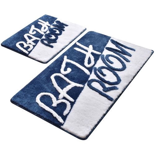 Bathroom - Blue Blue
White Acrylic Bathmat Set (2 Pieces) slika 2