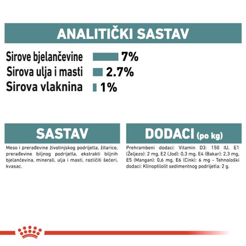 ROYAL CANIN FCN Hairball Gravy, potpuna hrana za odrasle mačke, pomoć za smanjenje stvaranja kuglica dlake u probavnom sustavu, u umaku, 12x85 g slika 2