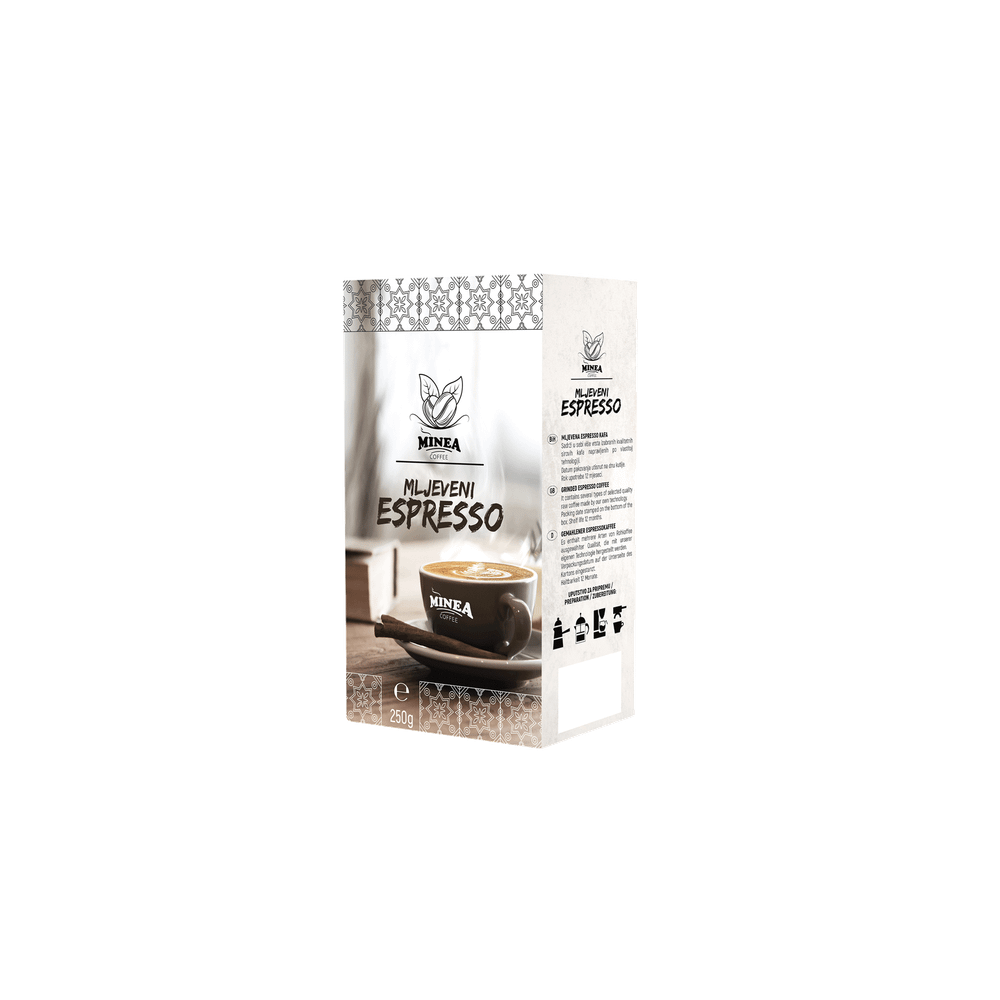 Minea kafa Espresso Mljevena 250g slika 1