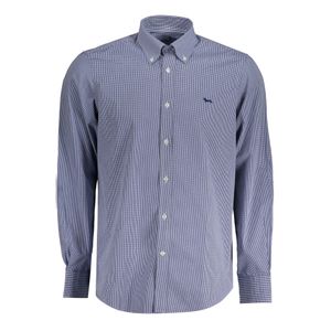 HARMONT &amp; BLAINE MEN'S LONG SLEEVE SHIRT BLUE