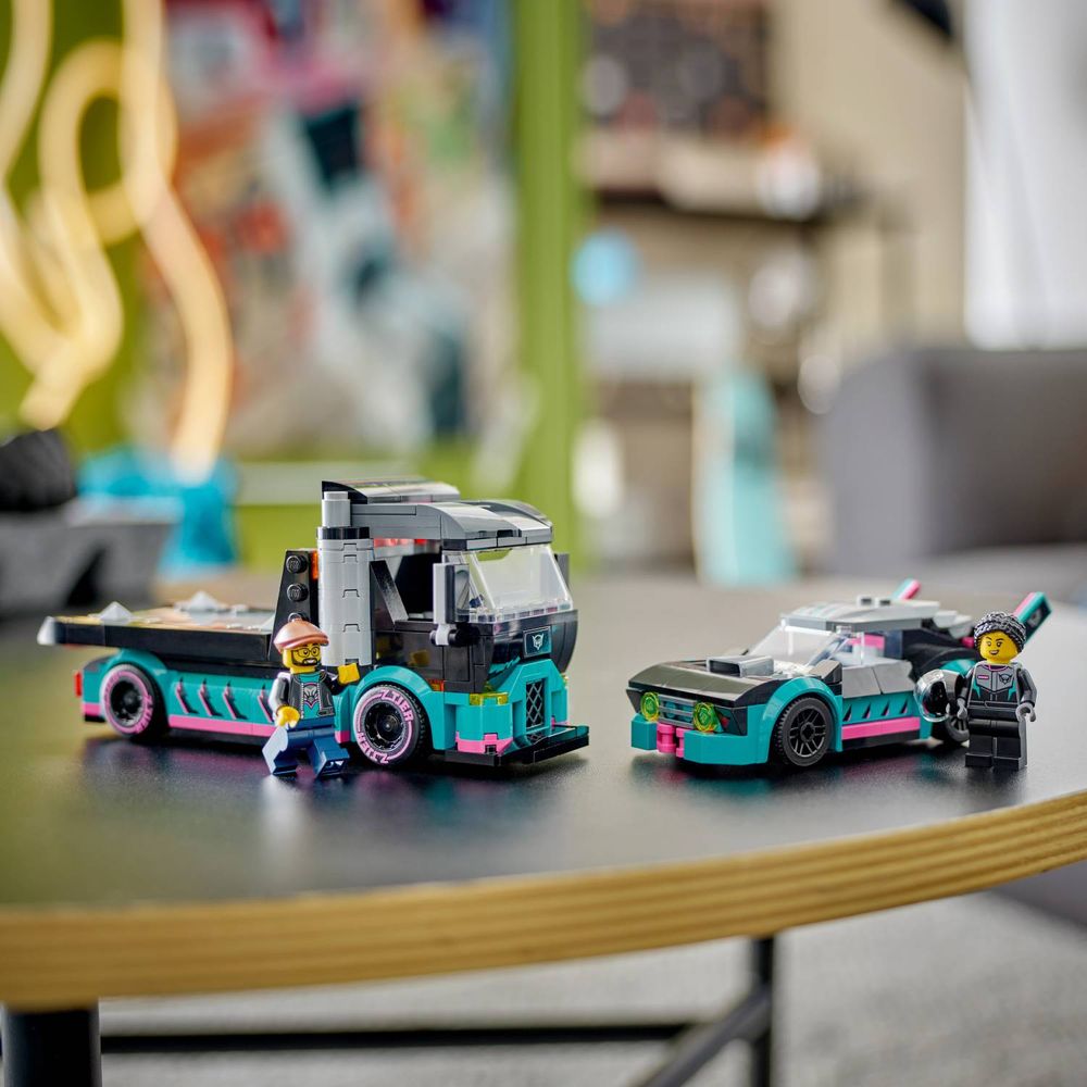 LEGO 60406 Trkaći auto i kamion za prevoz slika 10