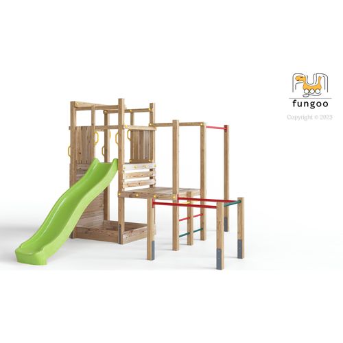 Fungoo Set Climbing Star 4 - Drveno Dečije Igralište slika 2